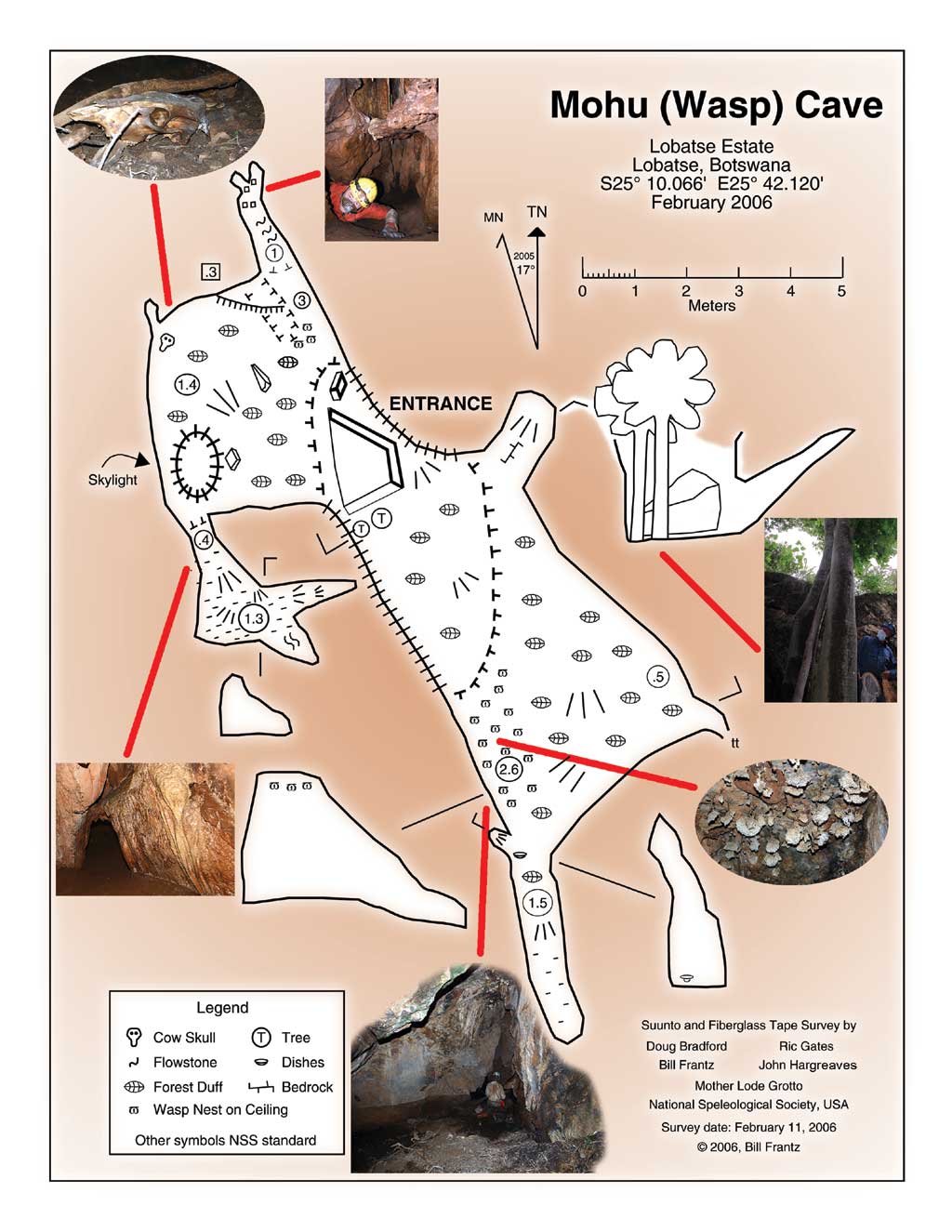 Mohu cave map