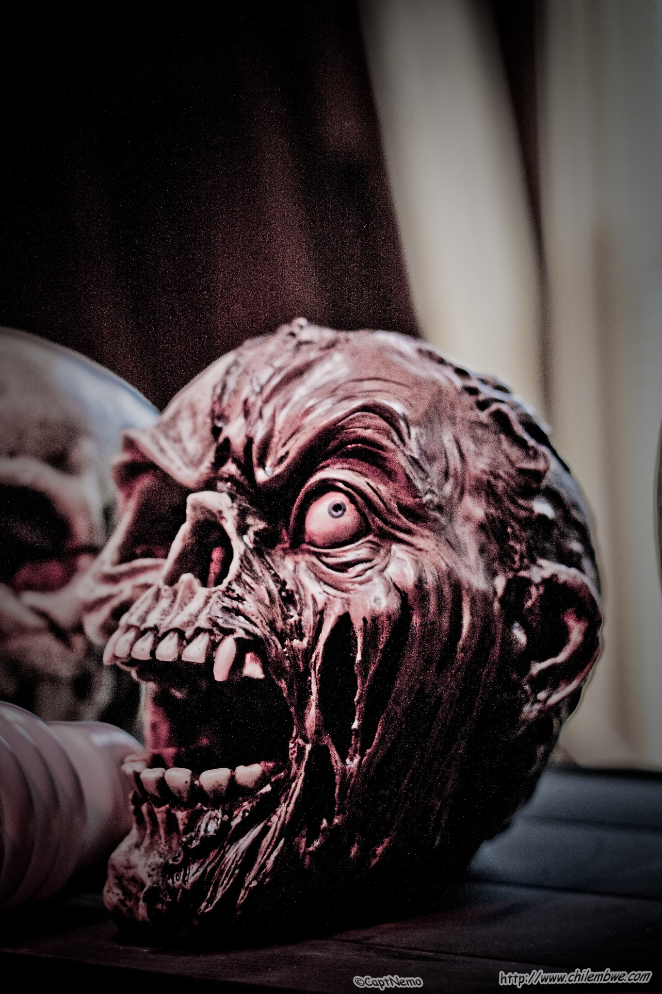 Grotesque Halloween head